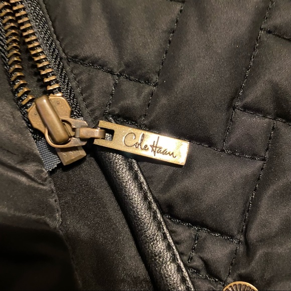 Cole Haan Midi Quilted Jacket - Picture 11 of 13